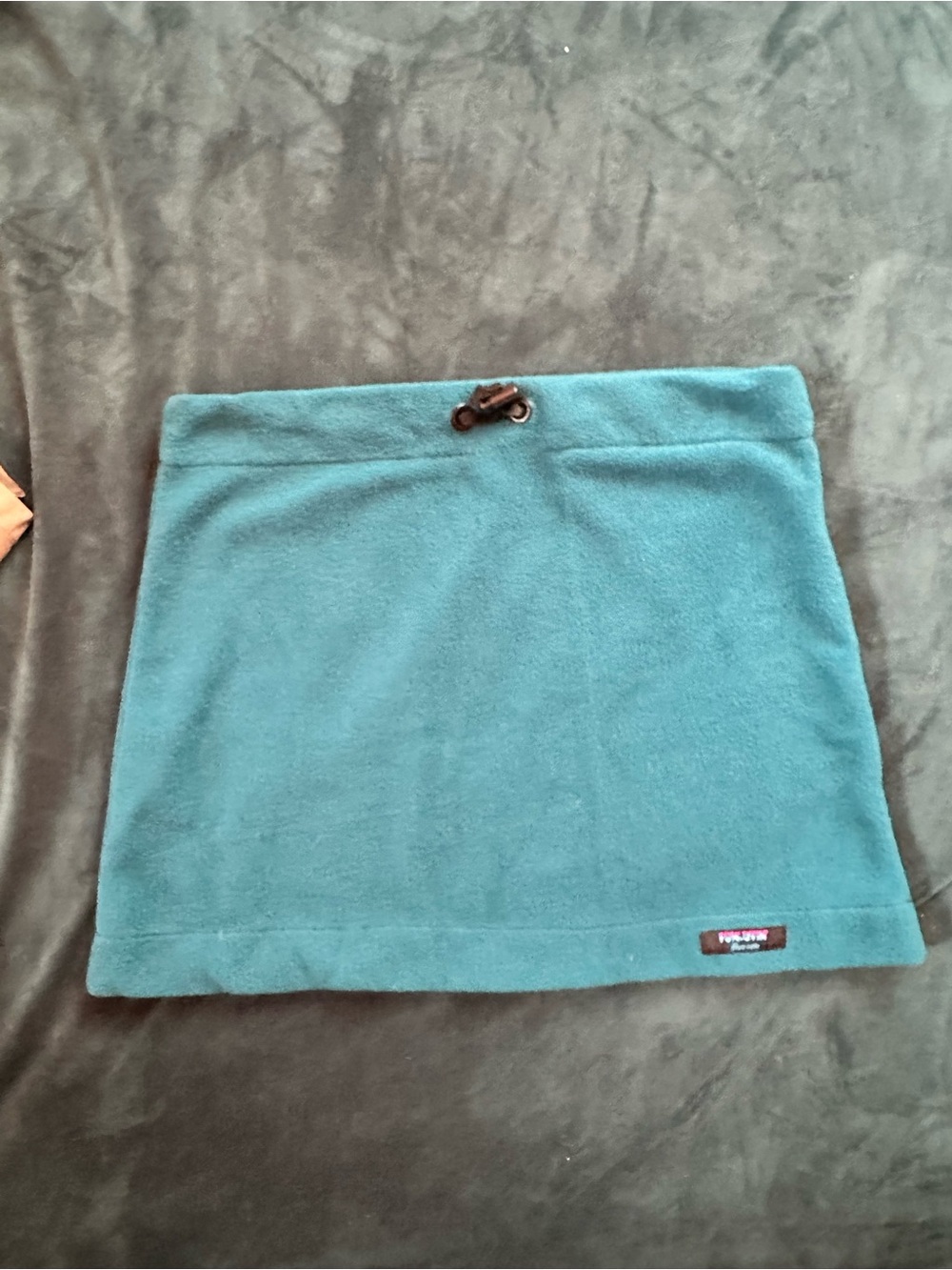 Funluvin Teal Fleece Skirt